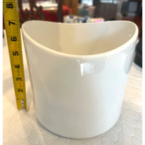 Ralph Lauren Wyatt Porcelain Ice Bucket Replacement-Missing Handle and Tongs - Picture 8 of 8